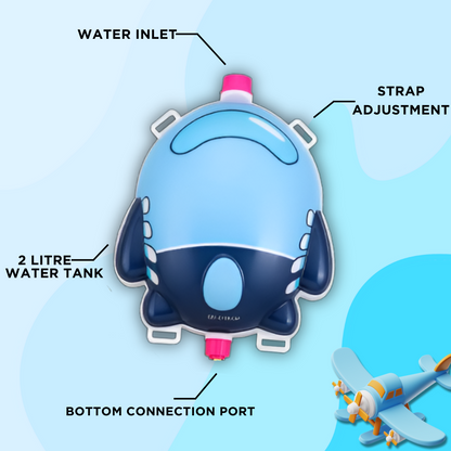 Aeroplane Water Tank with Mist Gun