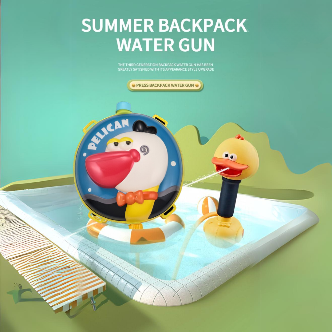 Pelican Water Tank with Duck Gun