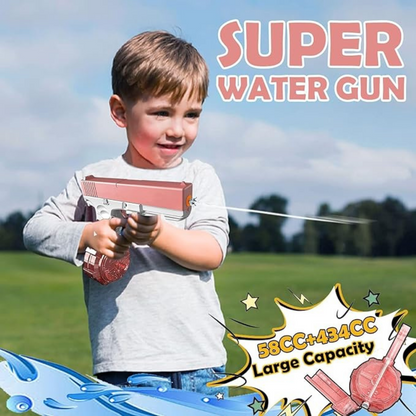 G Lock Electric Water Gun with Magazine | Pink