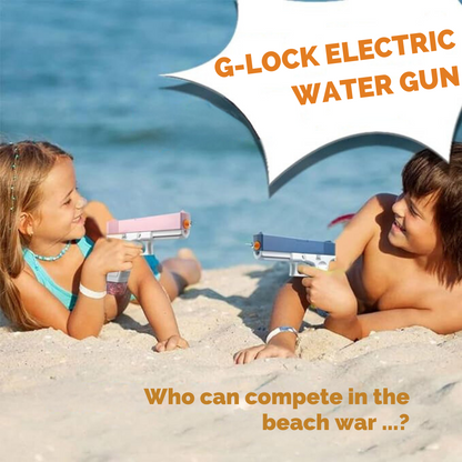 G Lock Electric Water Gun with Magazine | Blue